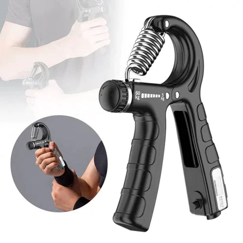 Adjustable Exerciser Hand Gripper With Counter Strengthener Adjustable Resistance Wrist Strengthener Forearm Gripper Hand