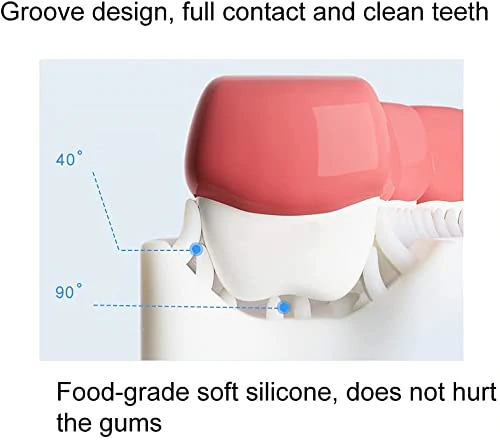 360 Degree U-shaped Baby Toothbrush Children Child Toothbrush Teethers Baby Brush Silicone Kids Teeth Oral Care Cleaning