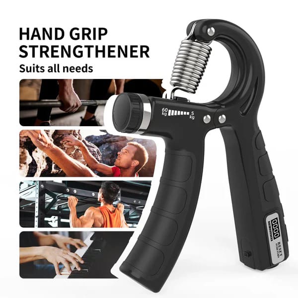 Adjustable Exerciser Hand Gripper With Counter Strengthener Adjustable Resistance Wrist Strengthener Forearm Gripper Hand