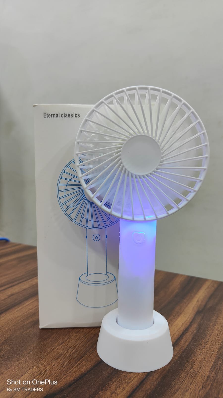 Portable Usb Rechargeable Fan | Handheld 3 Speed Strong Wind Electric Small Mini Cooling Fan