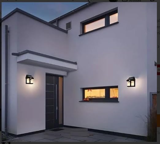 Outdoor Solar Wall Lamp Garden Villa Night Lamp