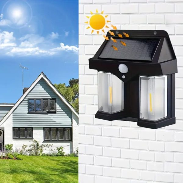 Outdoor Solar Wall Lamp Garden Villa Night Lamp
