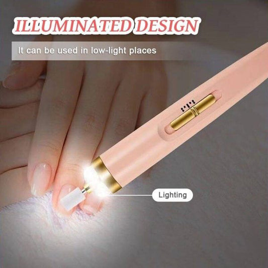 5-in-1 Professional Manicure Nail Kit – Salon-Quality Nail Finishing Tool for Perfect At-Home Grooming
