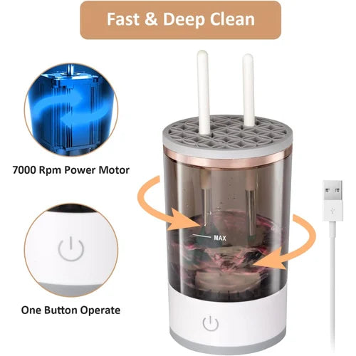 Portable Electric Makeup Brush Cleaner Usb Make Up Brush Cleaner Machine