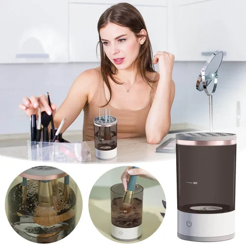 Portable Electric Makeup Brush Cleaner Usb Make Up Brush Cleaner Machine